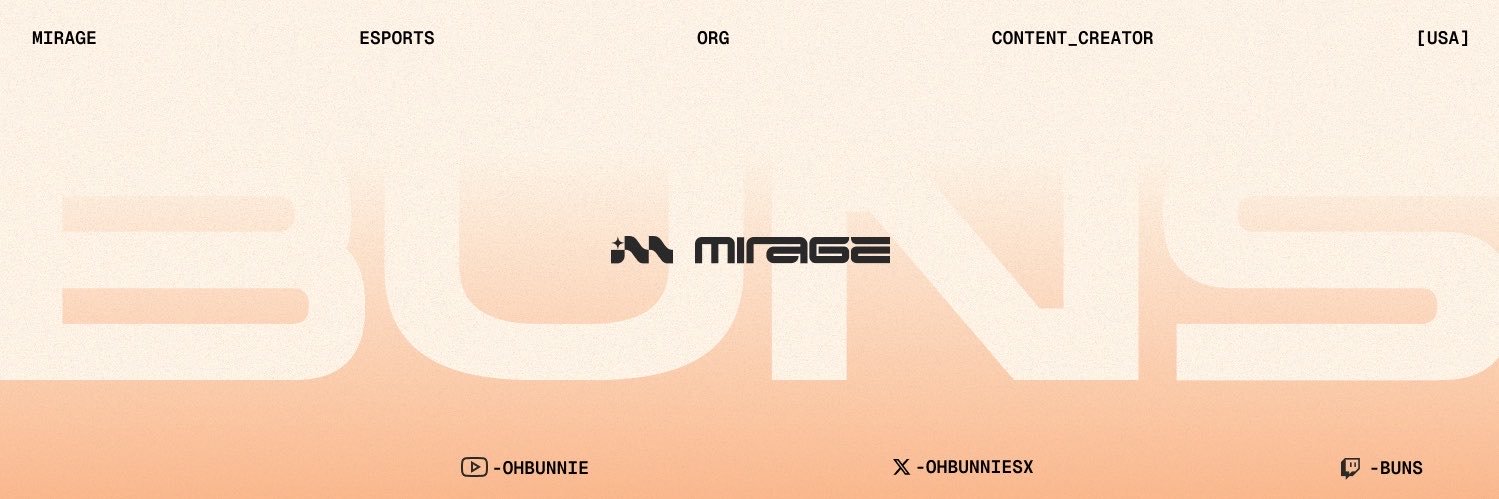 Mirage | buns's banner
