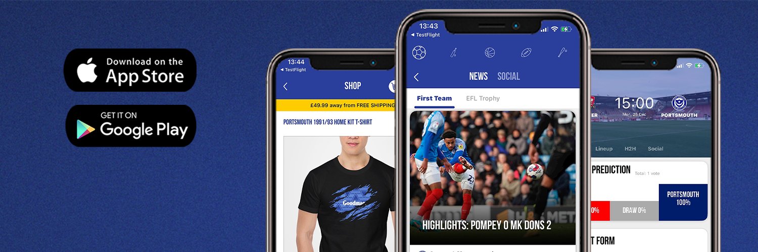 PlayUpPompey's banner