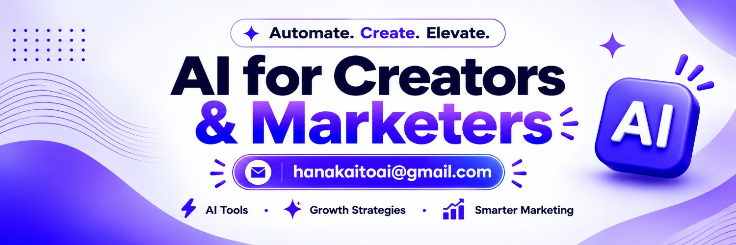 Hana Kaito AI🌞's banner