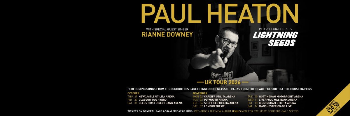 Paul Heaton's banner