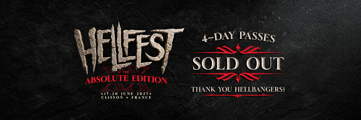 Hellfest Open Air Festival's banner