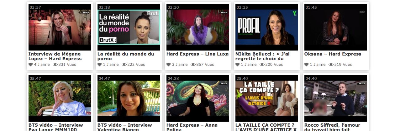 PornoReportages.com's banner