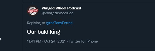 Tony Ferrari's banner