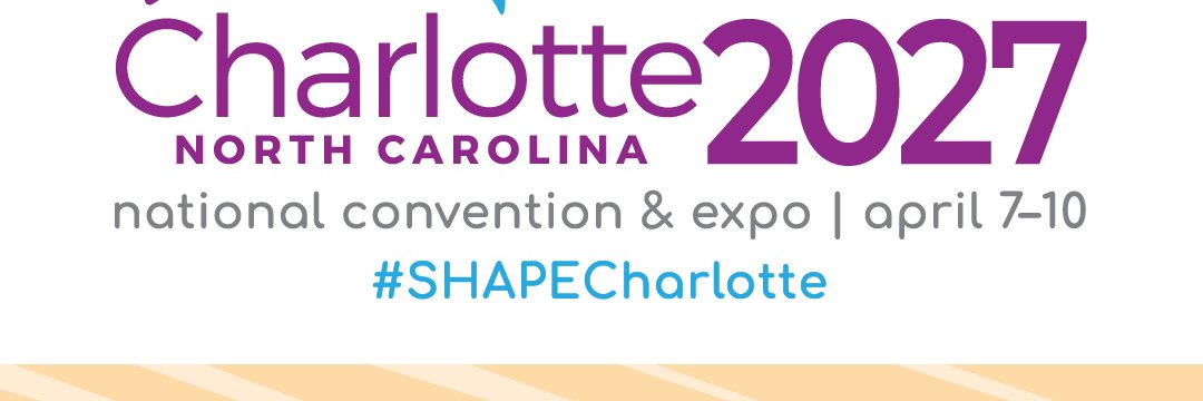 SHAPE America's banner