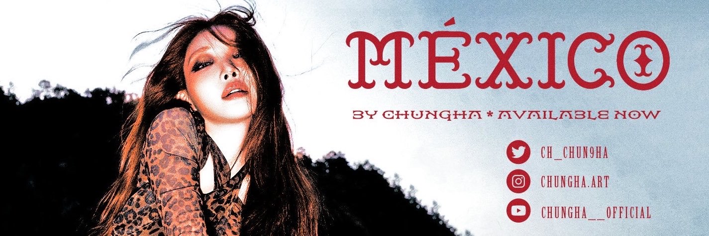 CHUNGHA GLOBAL FAN ACCOUNT's banner
