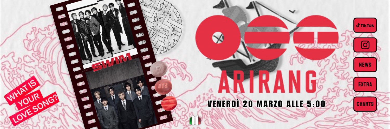 BTS ITALIA⁷ 🇮🇹 🄰🅁🄸🅁🄰🄽🄶🪭's banner