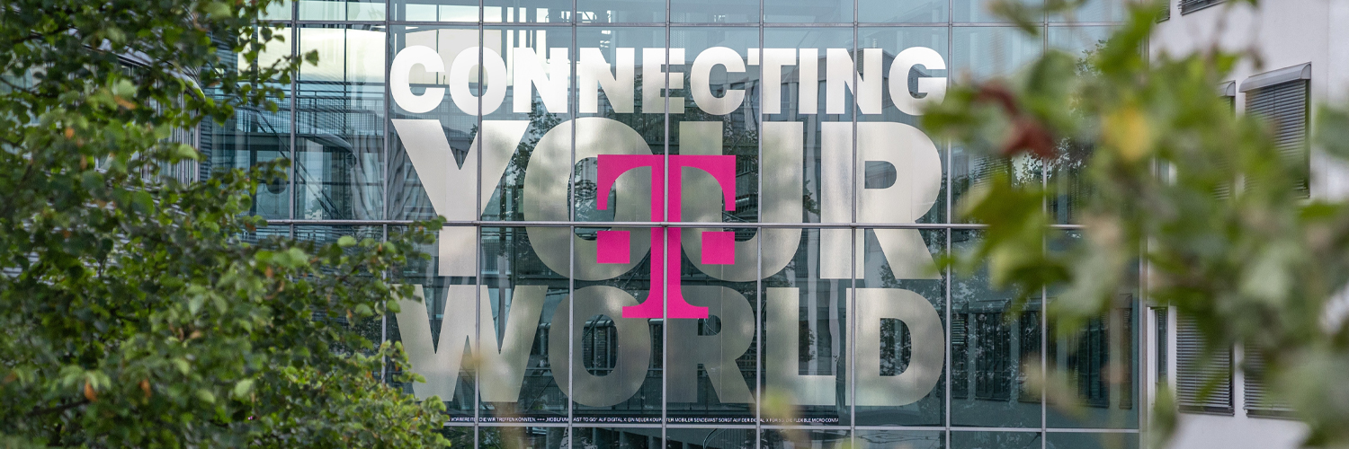 Deutsche Telekom's banner