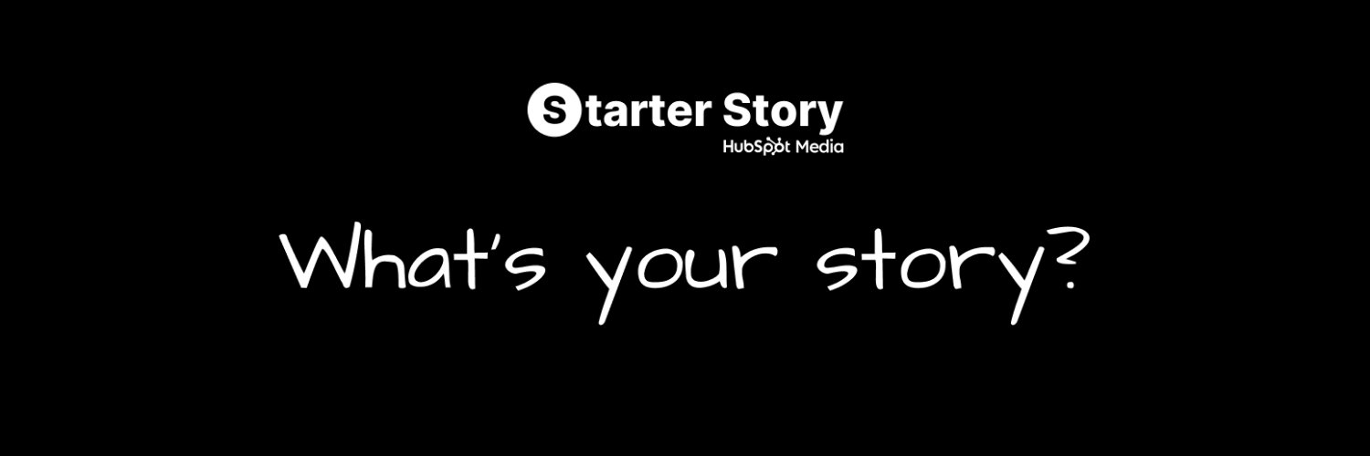 Starter Story's banner