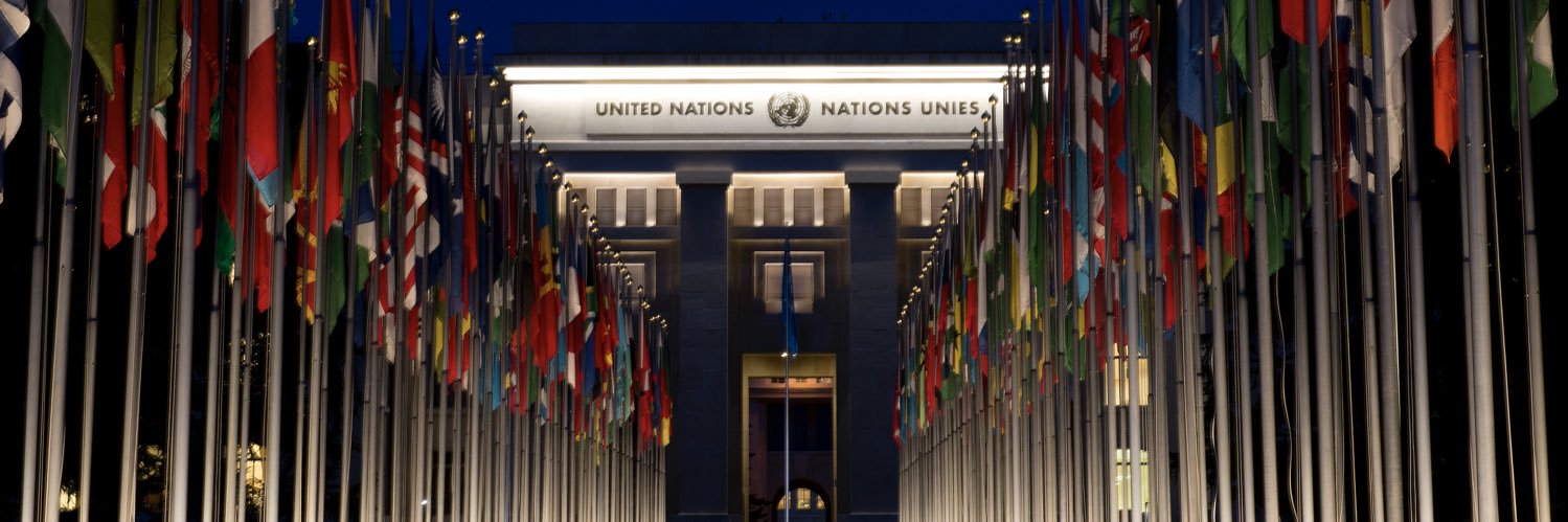 UN Trade and Development's banner