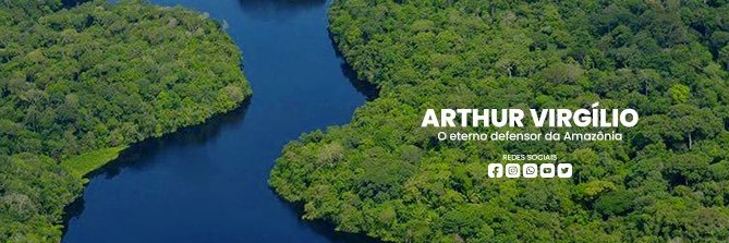Arthur Virgílio's banner