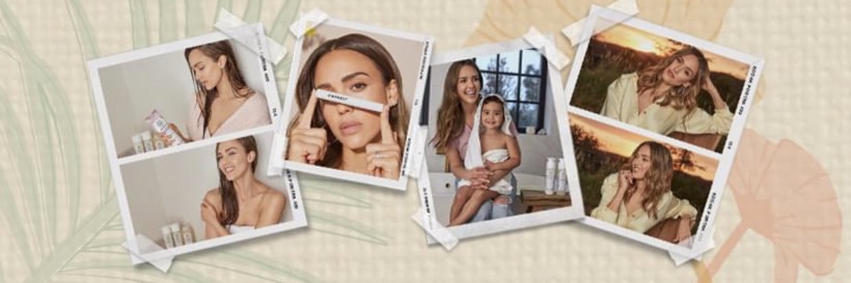 Jessica Alba's banner
