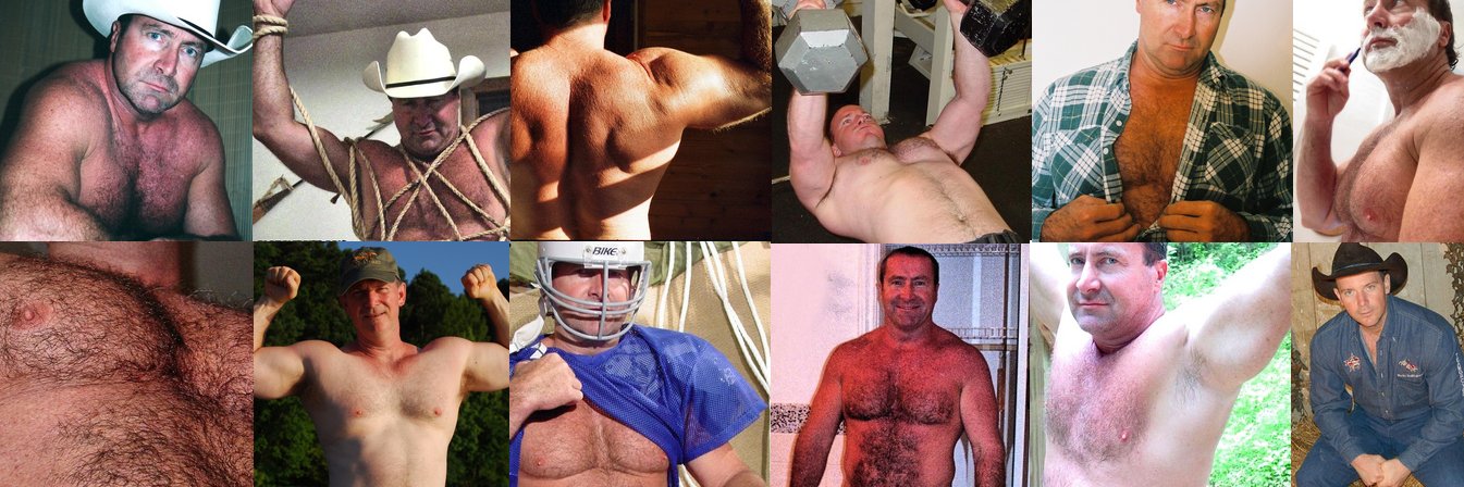 Hairy Gay Musclebear DILF Daddy's banner