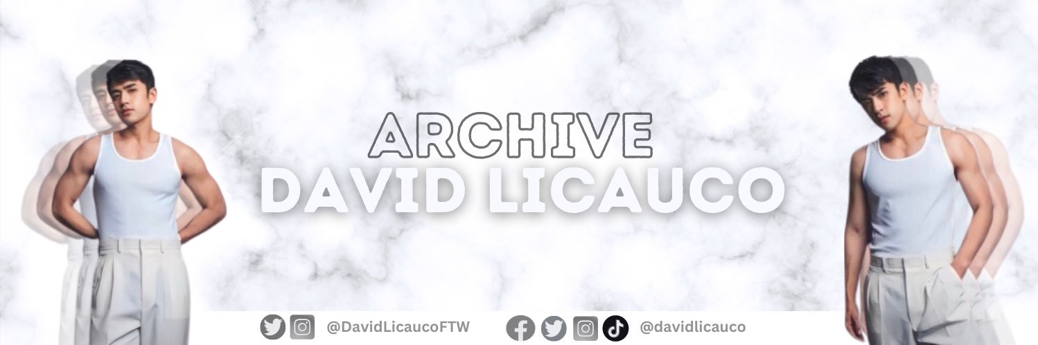 Archive David Licauco ౨ৎ's banner