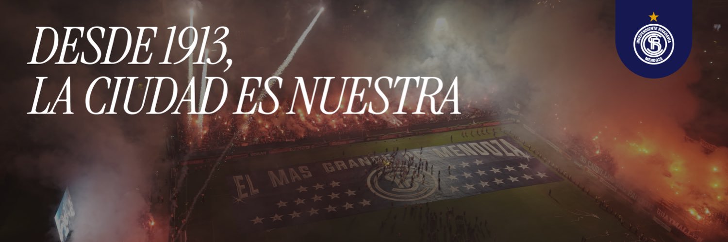 Independiente Rivadavia's banner