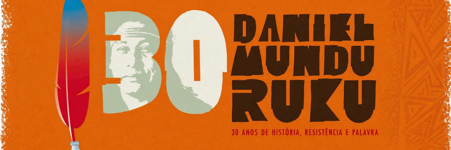 Daniel Munduruku's banner