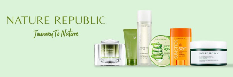 Nature Republic Indonesia's banner