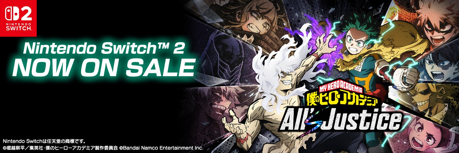 「僕のヒーローアカデミア All's Justice」公式's banner