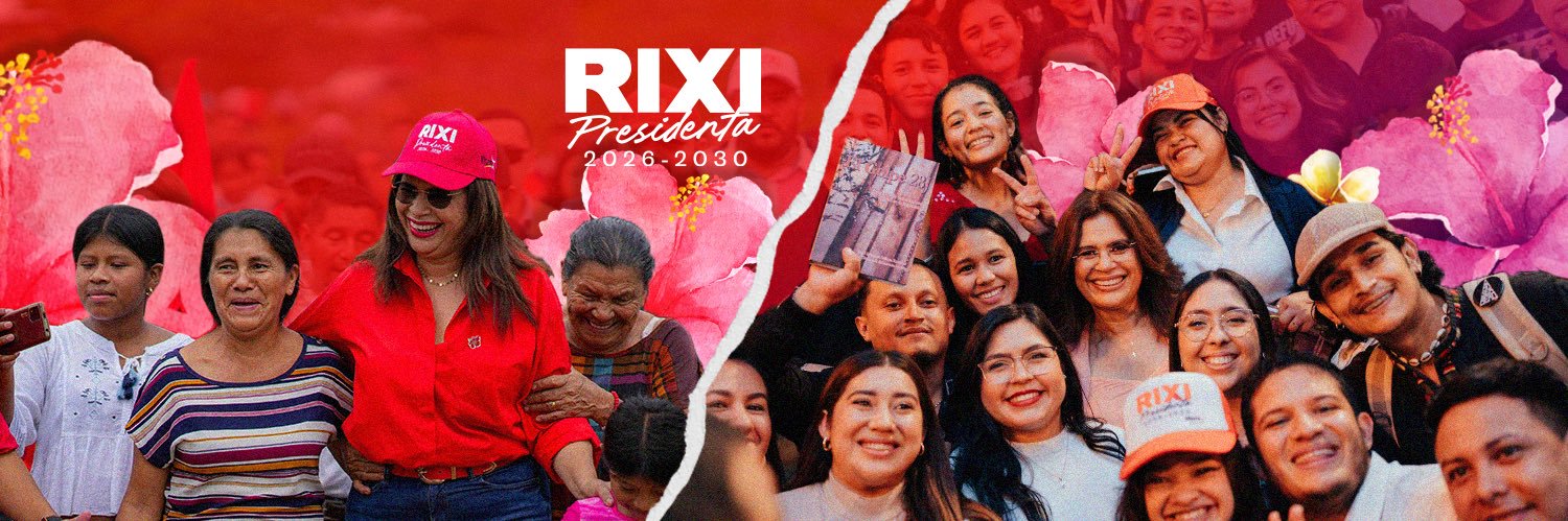 Rixi Presidenta's banner