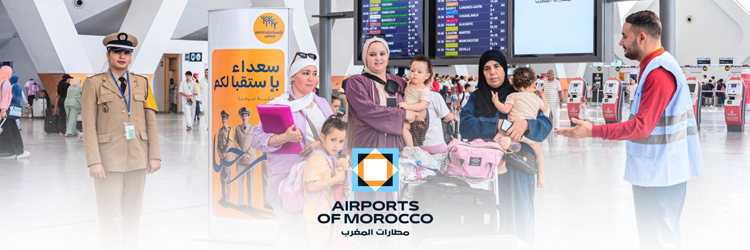 Airports of Morocco's banner