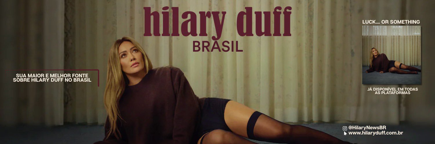 Hilary Duff Brasil's banner