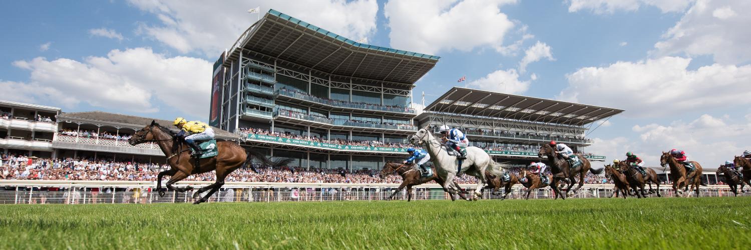 York Racecourse's banner