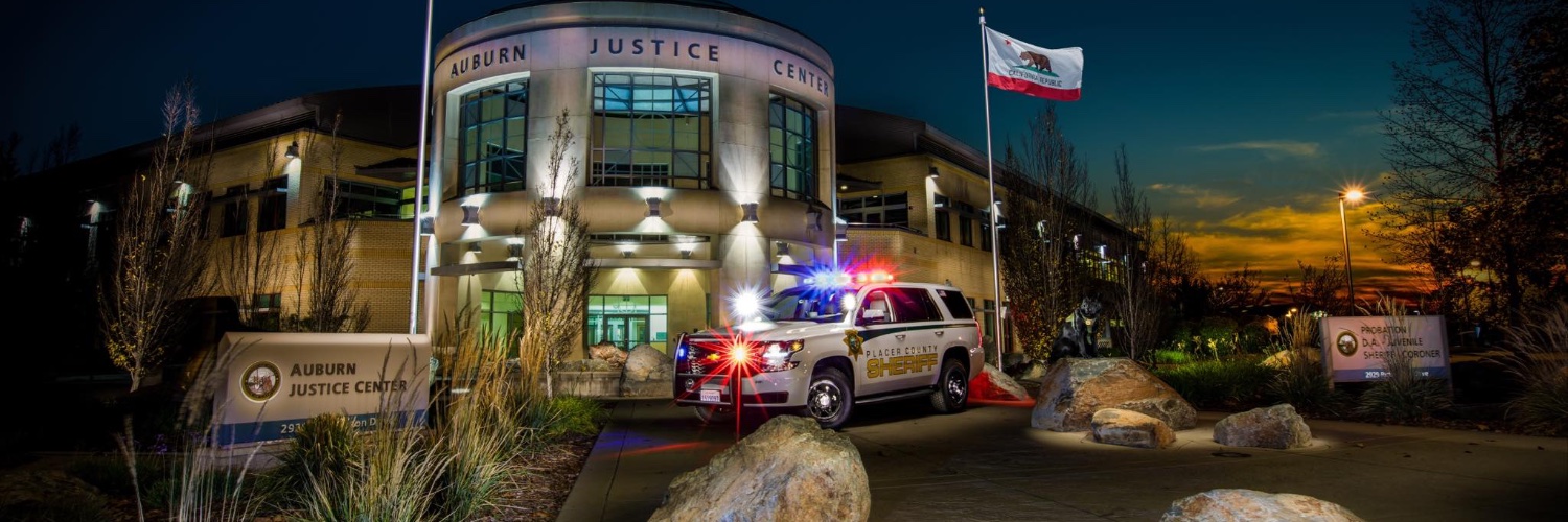 Placer Sheriff's banner