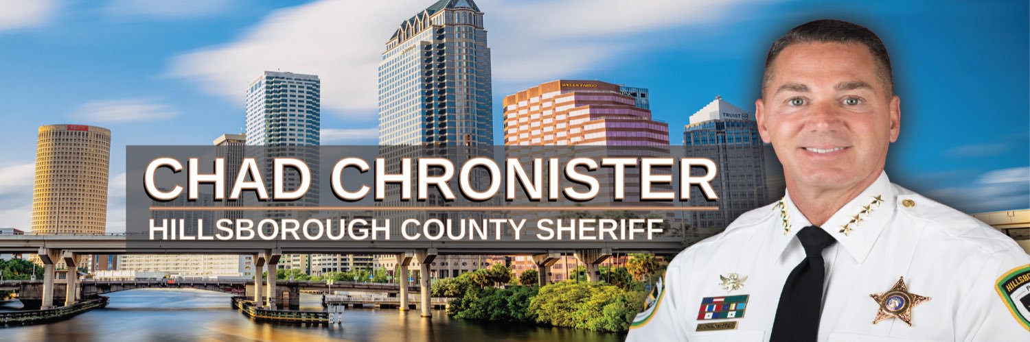 Chad Chronister's banner