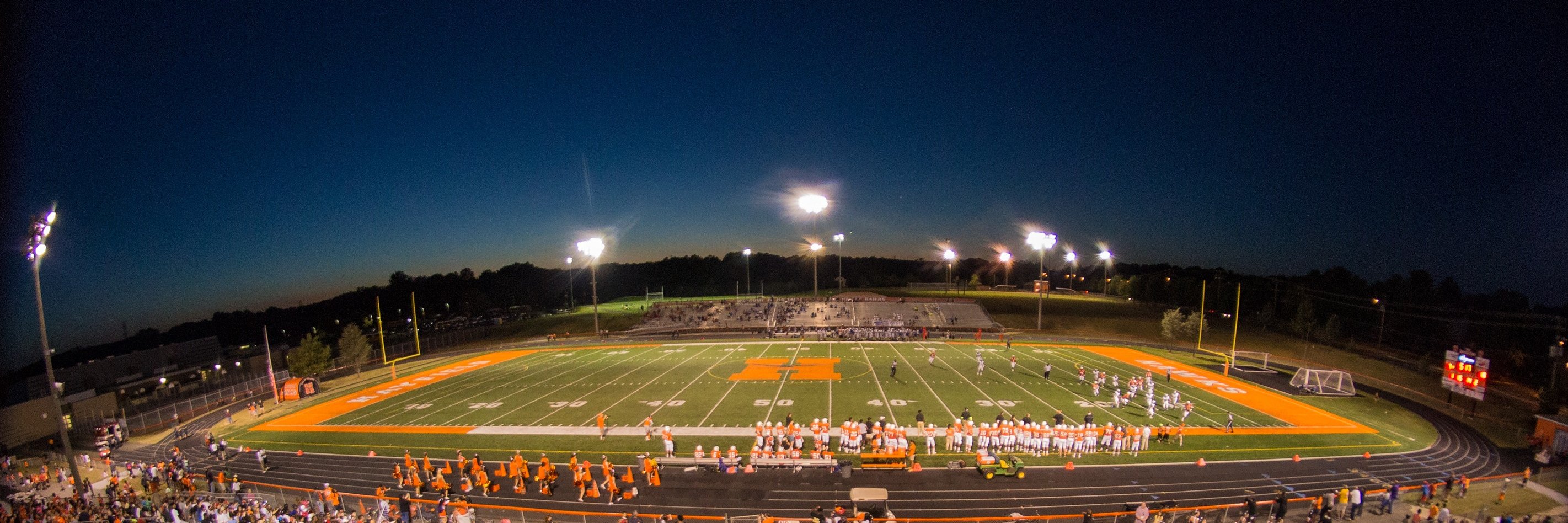 Hayfield Football Fan's banner