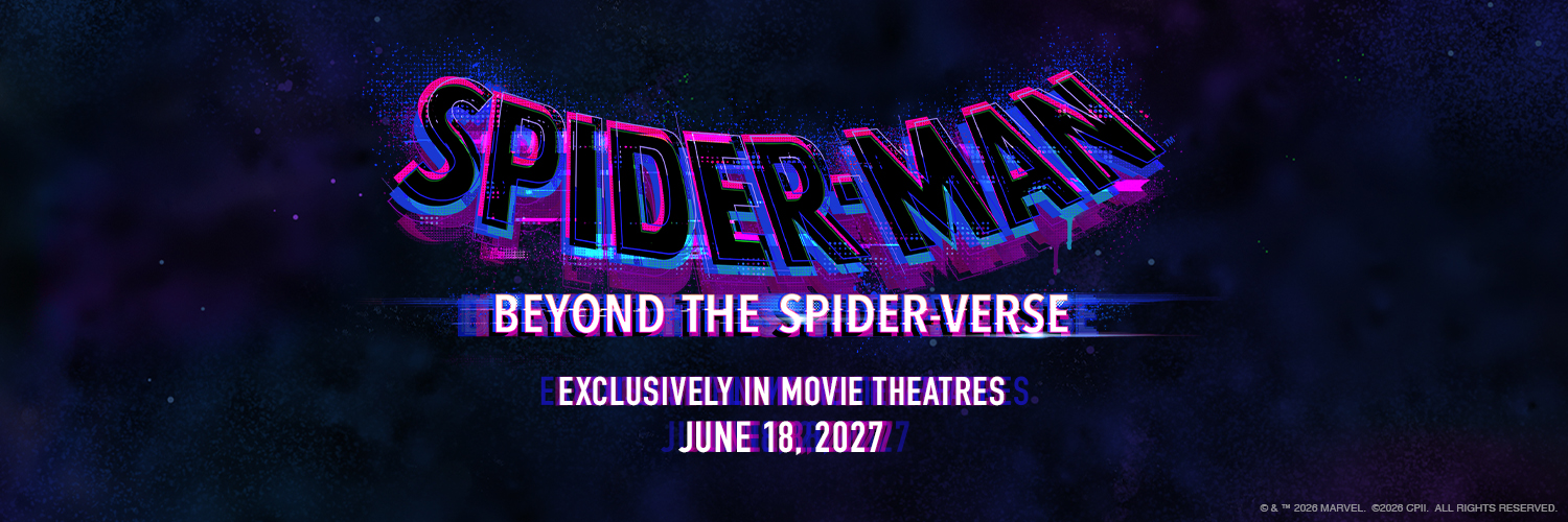 Spider-Man: Beyond The Spider-Verse's banner