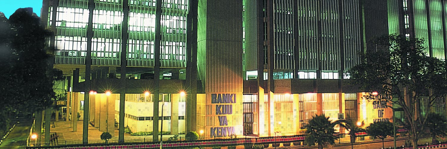 Central Bank of Kenya's banner