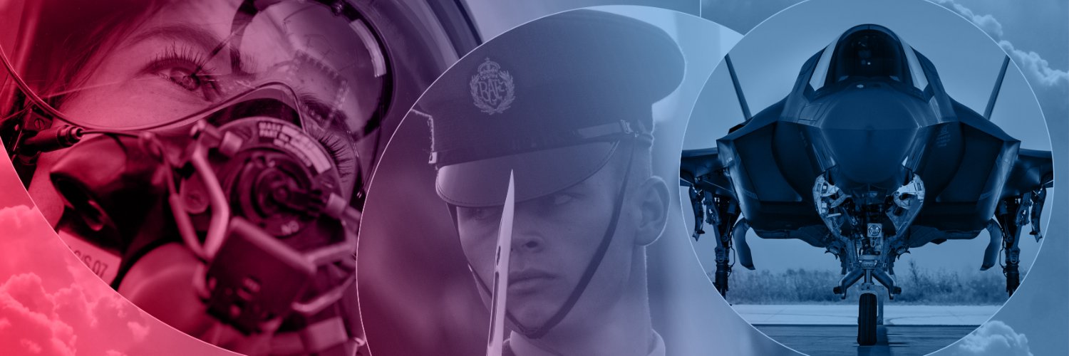 Royal Air Force's banner
