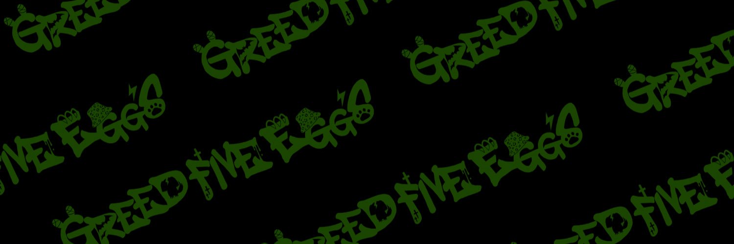 GREED FIVE EGG'S ♪1stEP"We Crazy"絶賛発売中's banner