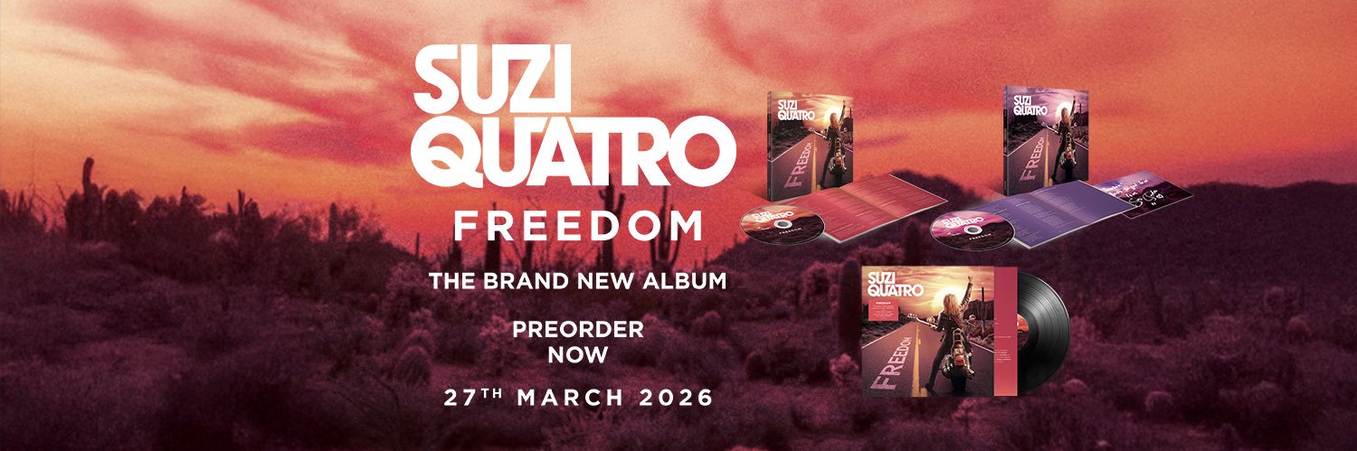 Suzi Quatro's banner