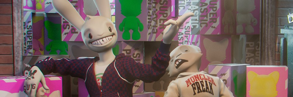 SUPERPLASTIC's banner