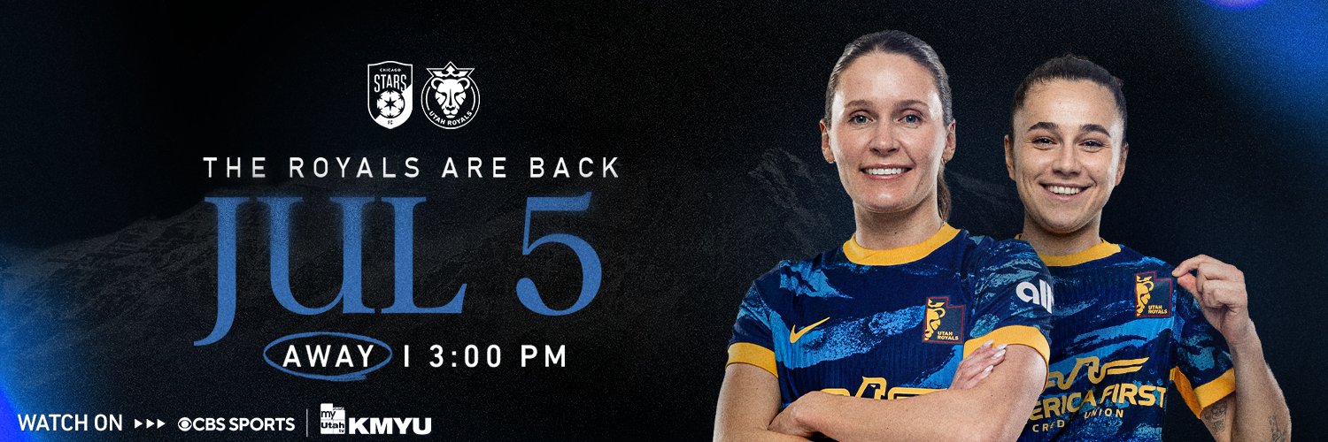 Utah Royals FC's banner