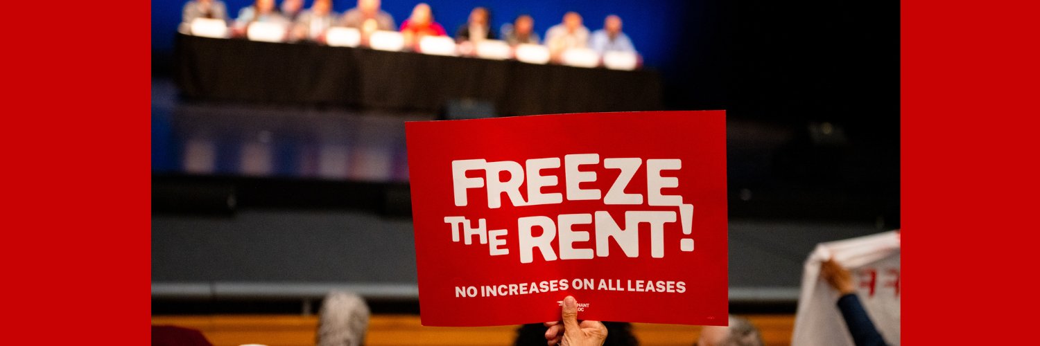 The NYS Tenant Bloc's banner