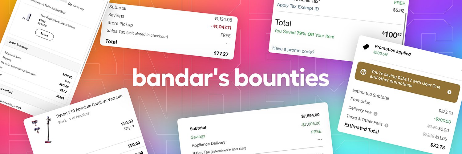 BANDAR's banner