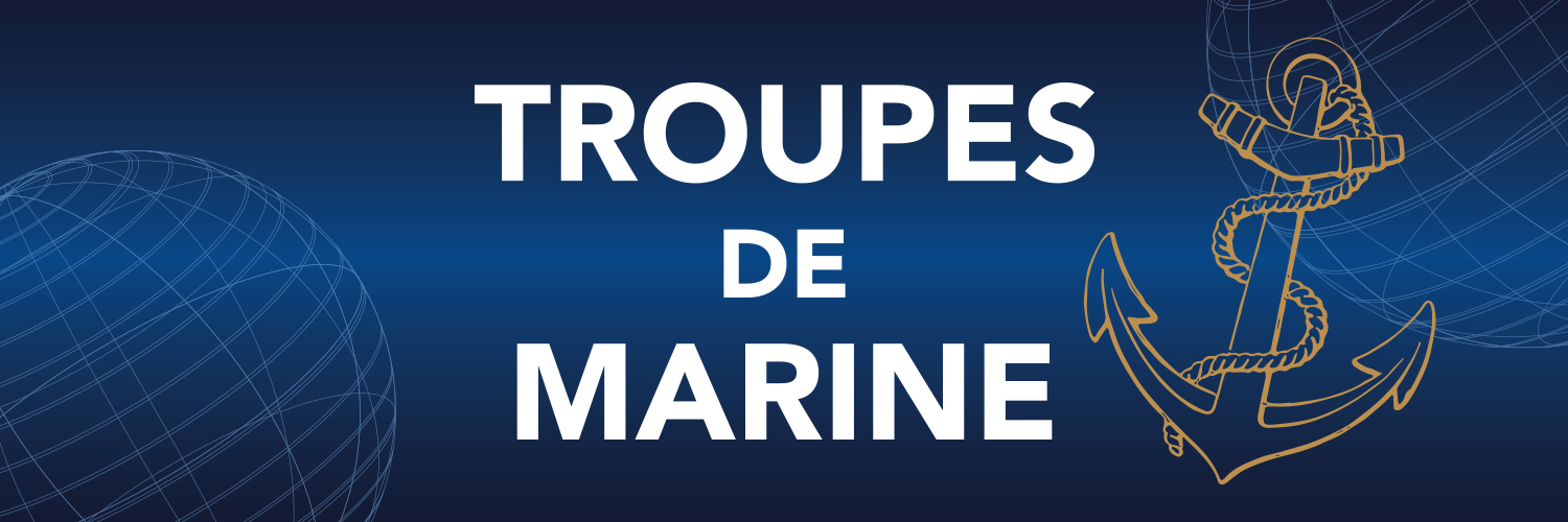 Troupes de marine's banner