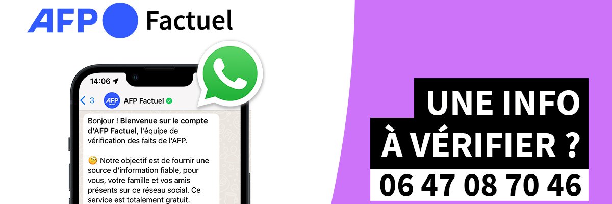 AFP Factuel 🔎's banner