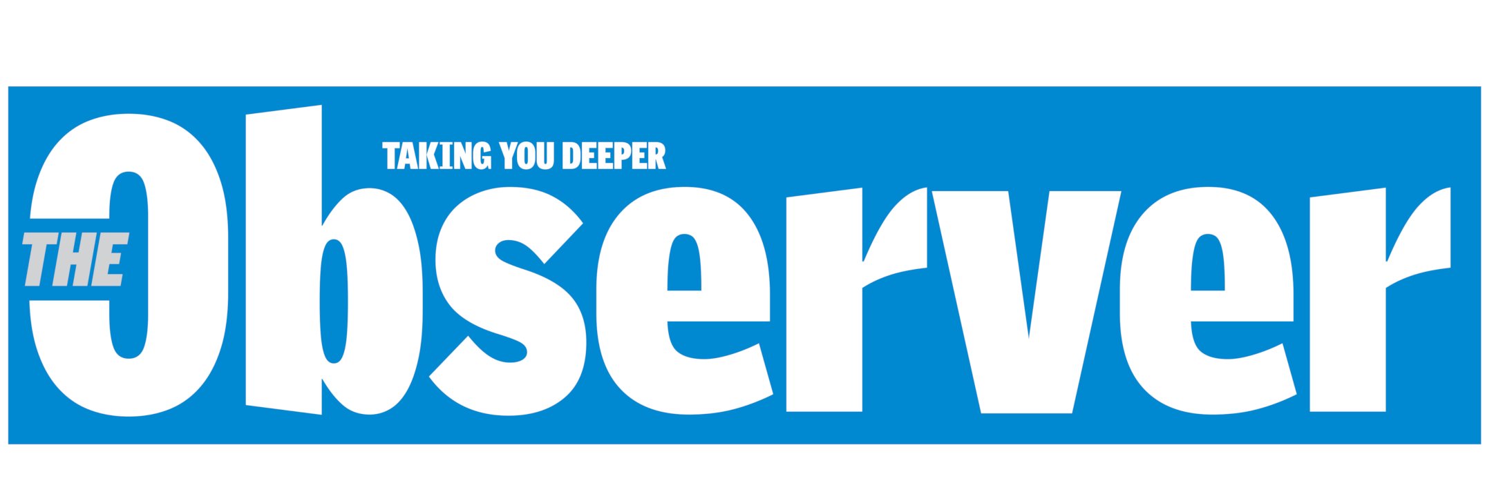 The Observer's banner