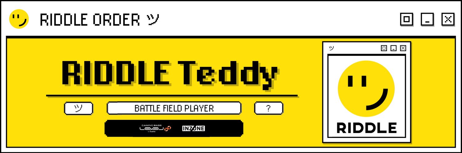 Riddle/Teddy's banner