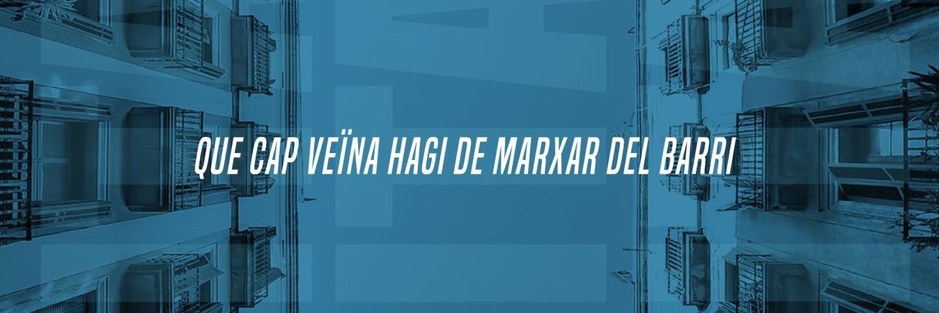 Sindicat d'Habitatge de les Corts's banner