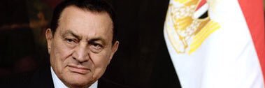 Alaa Mubarak's banner