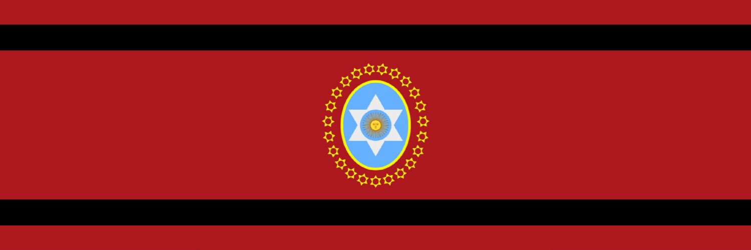 Gustavo Sáenz's banner