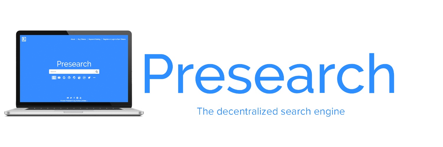 Presearch's banner
