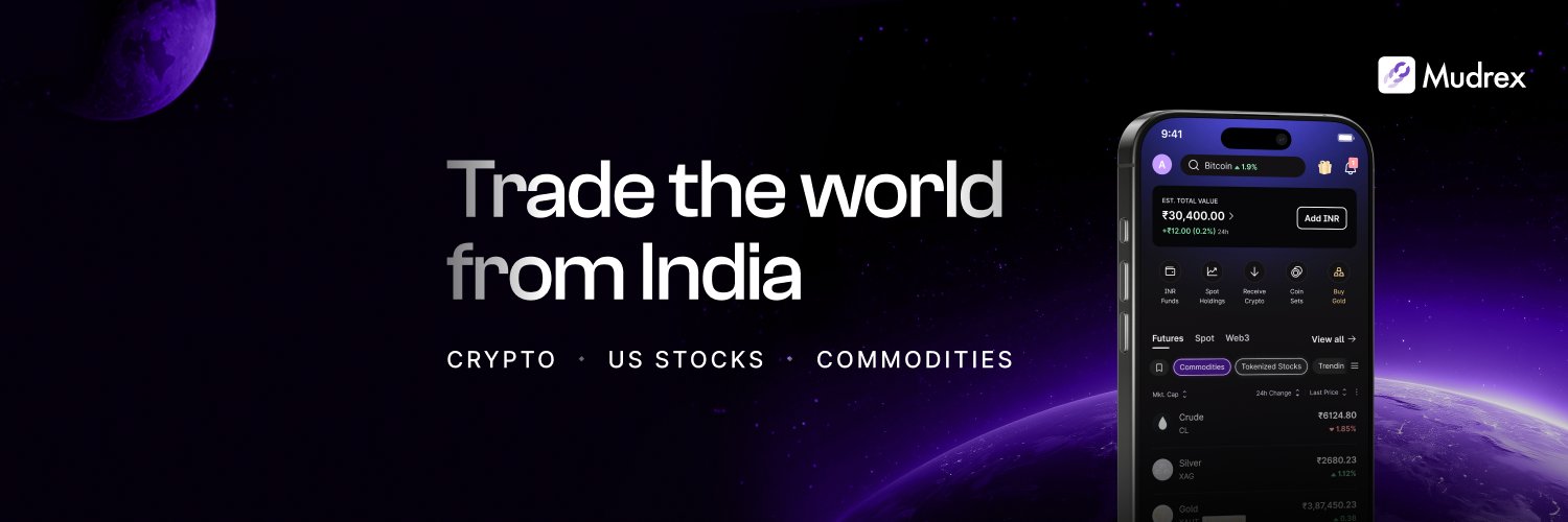 Mudrex: India's go-to Crypto Trading Platform's banner