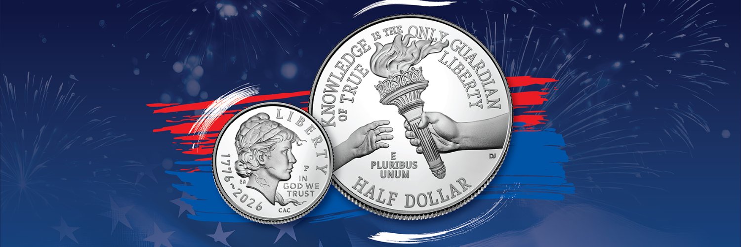 United States Mint's banner