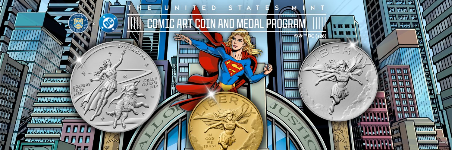 United States Mint's banner