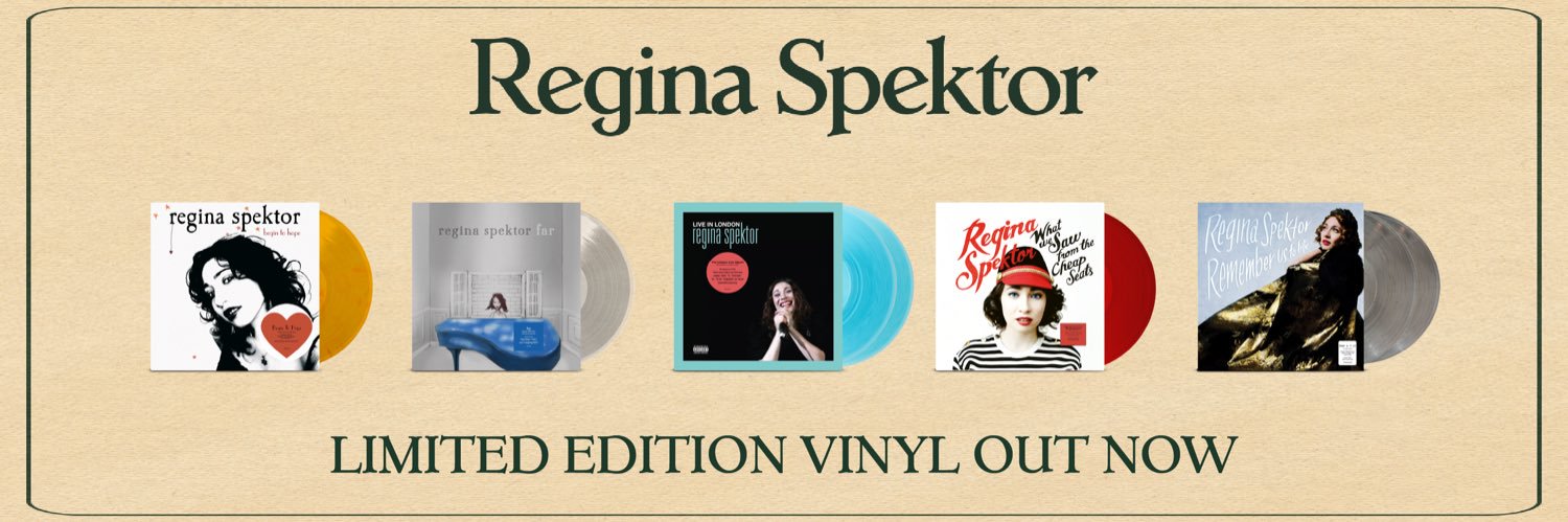 Regina Spektor's banner