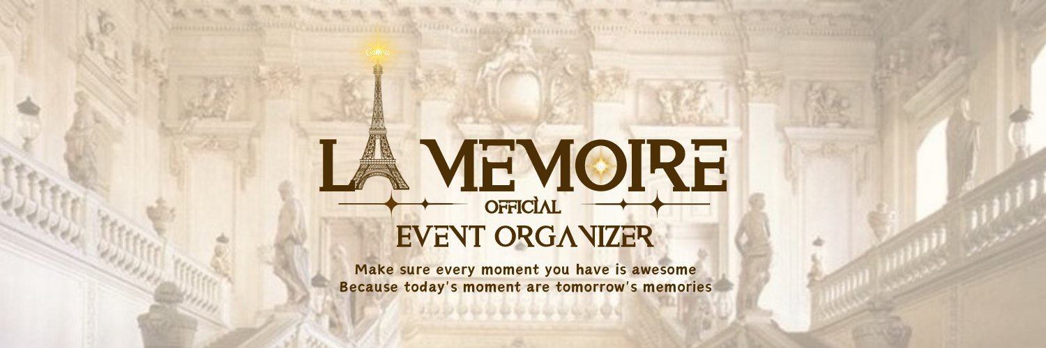 La Mémoire Event Organizer | CLOSE BOOK's banner